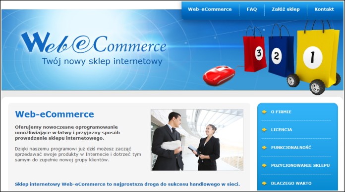 Projektowanie sklepów internetowych Web-eCommerce